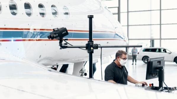 Inspección del sistema de la aeronave