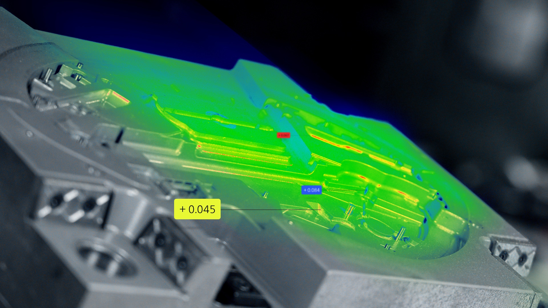 ZEISS REVERSE ENGINEERING  Corrección de herramientas, moldeo por inyección