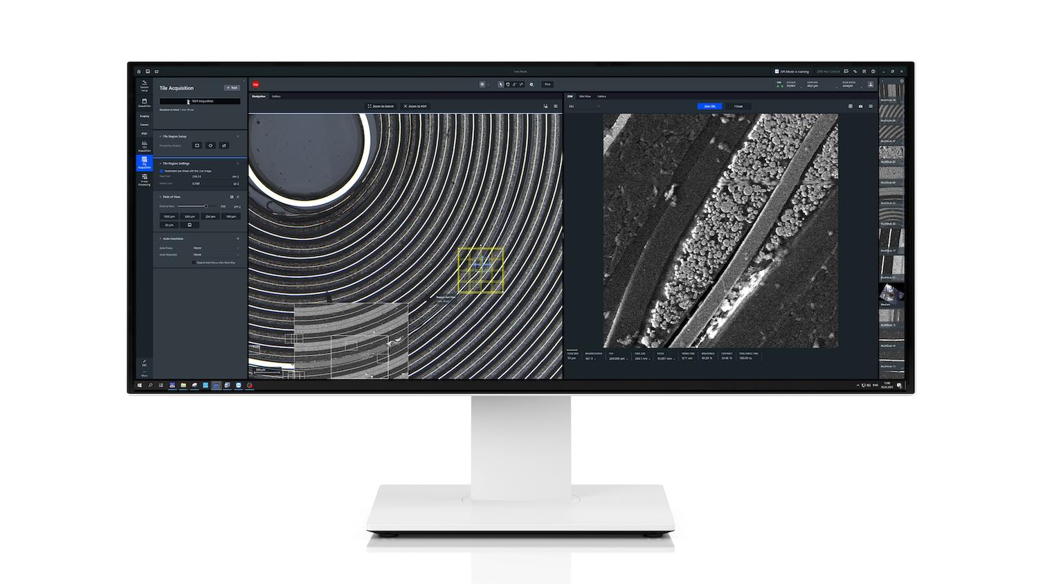 ZEISS facilita el funcionamiento y la navegación del SEM