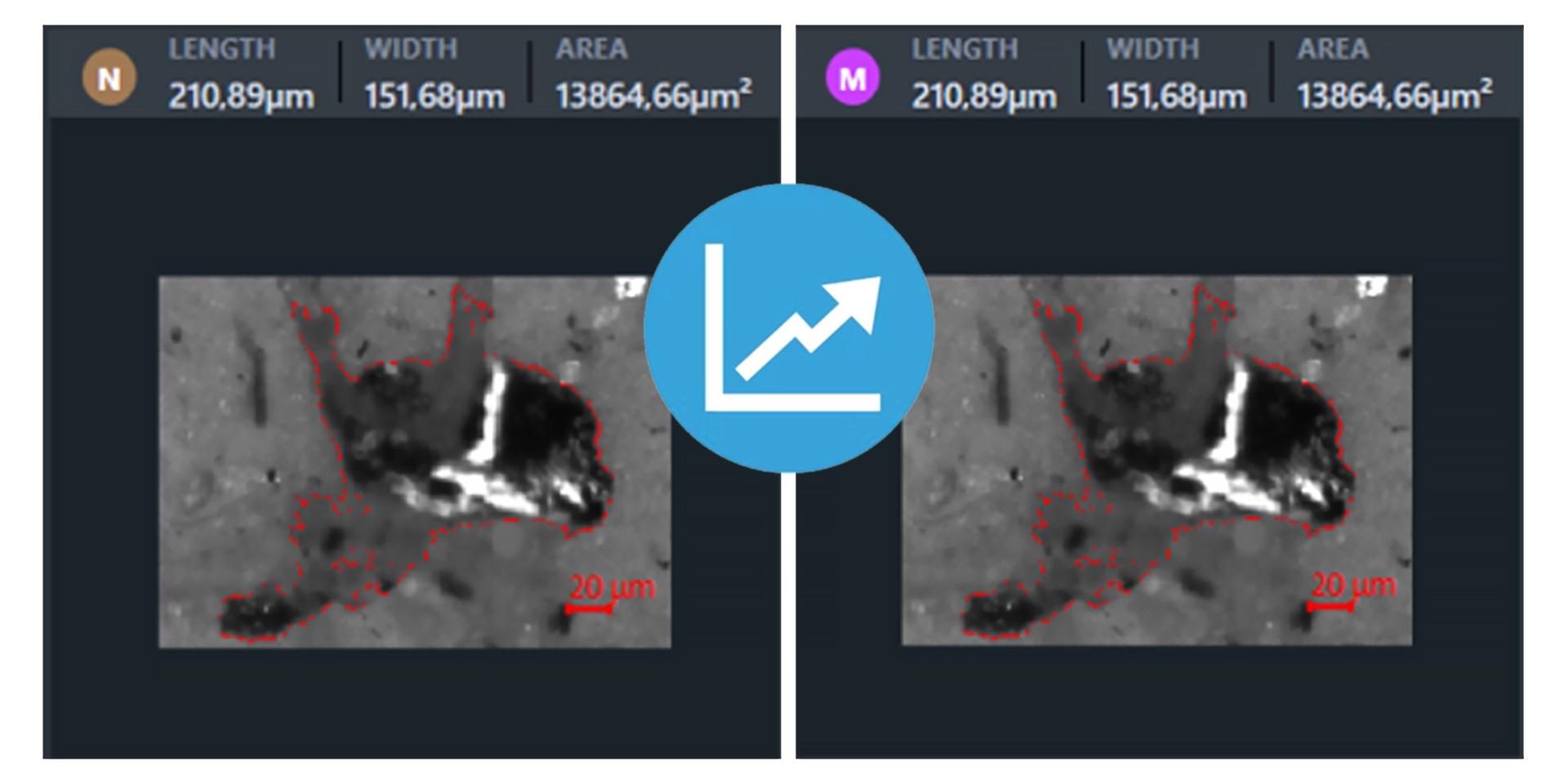 Aumente la productividad con ZEISS Technical Cleanliness object classification
