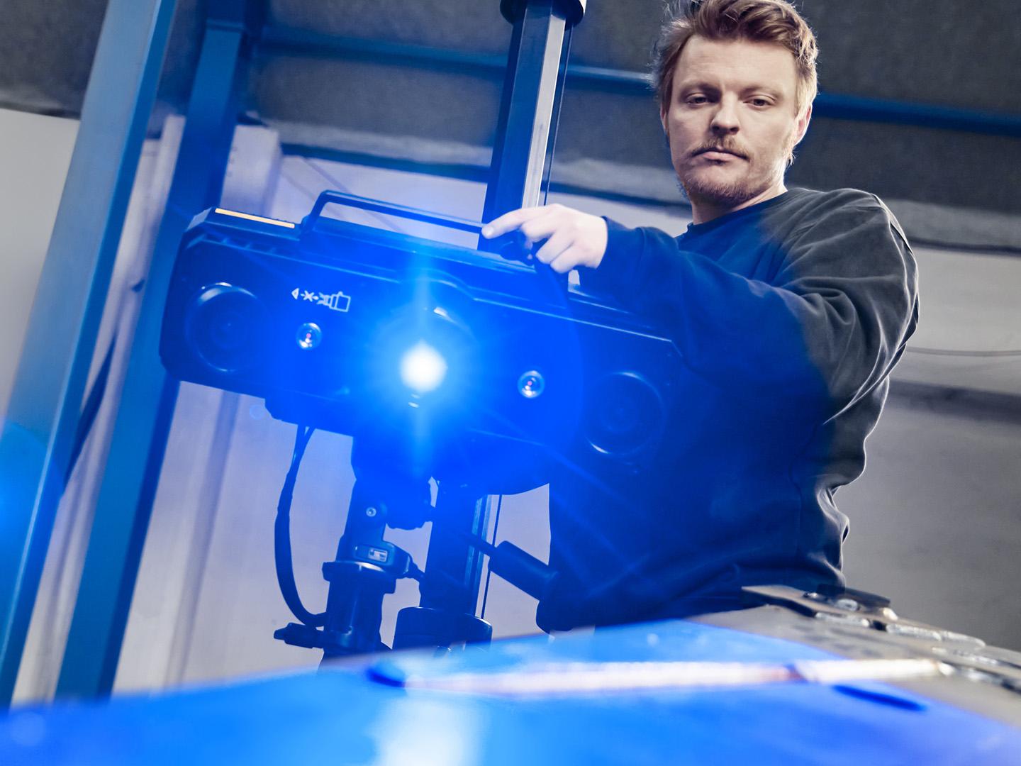 Tecnología de escaneo industrial 3D