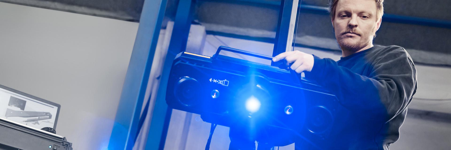 Tecnología de escaneo industrial 3D