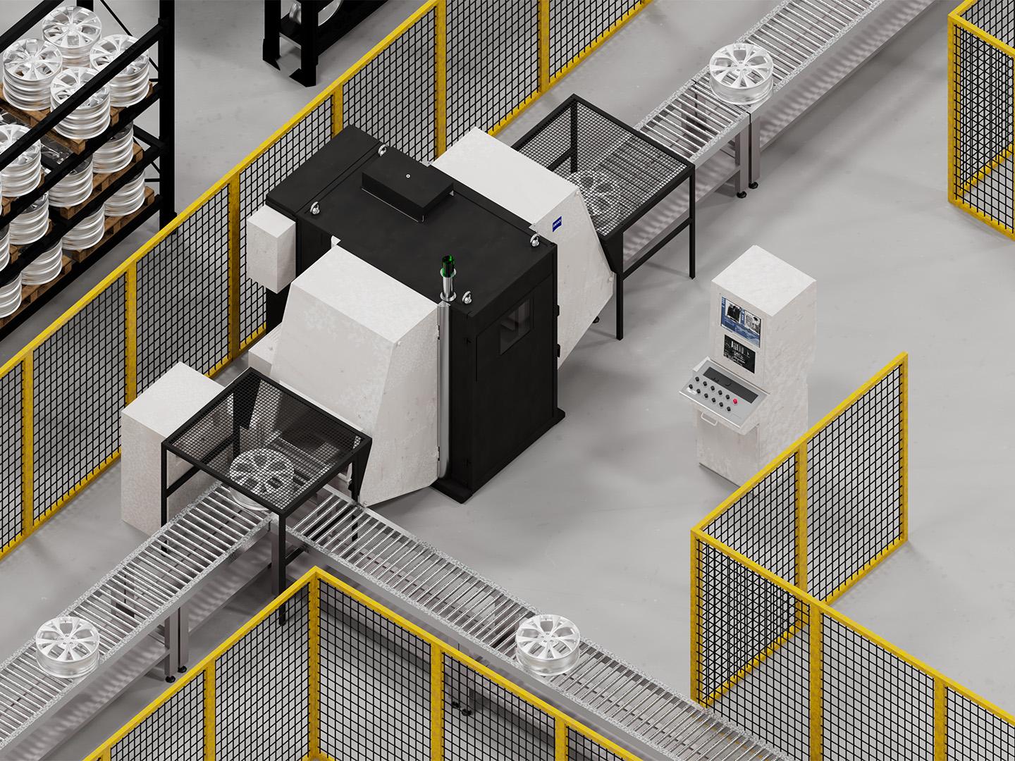 ZEISS BOSELLO WRE thunder se caracteriza por su construcción robusta y duradera, por lo que es perfectamente adecuado para un uso duro en entornos de producción difíciles.