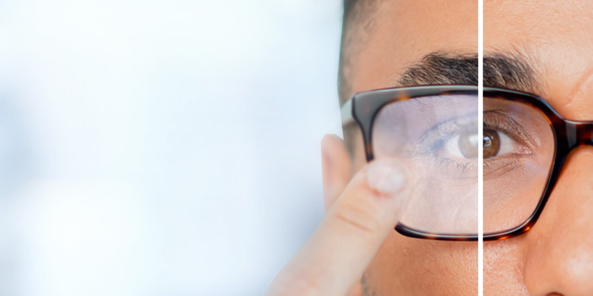 Mantén los lentes de los clientes limpios y evita que se empañen.