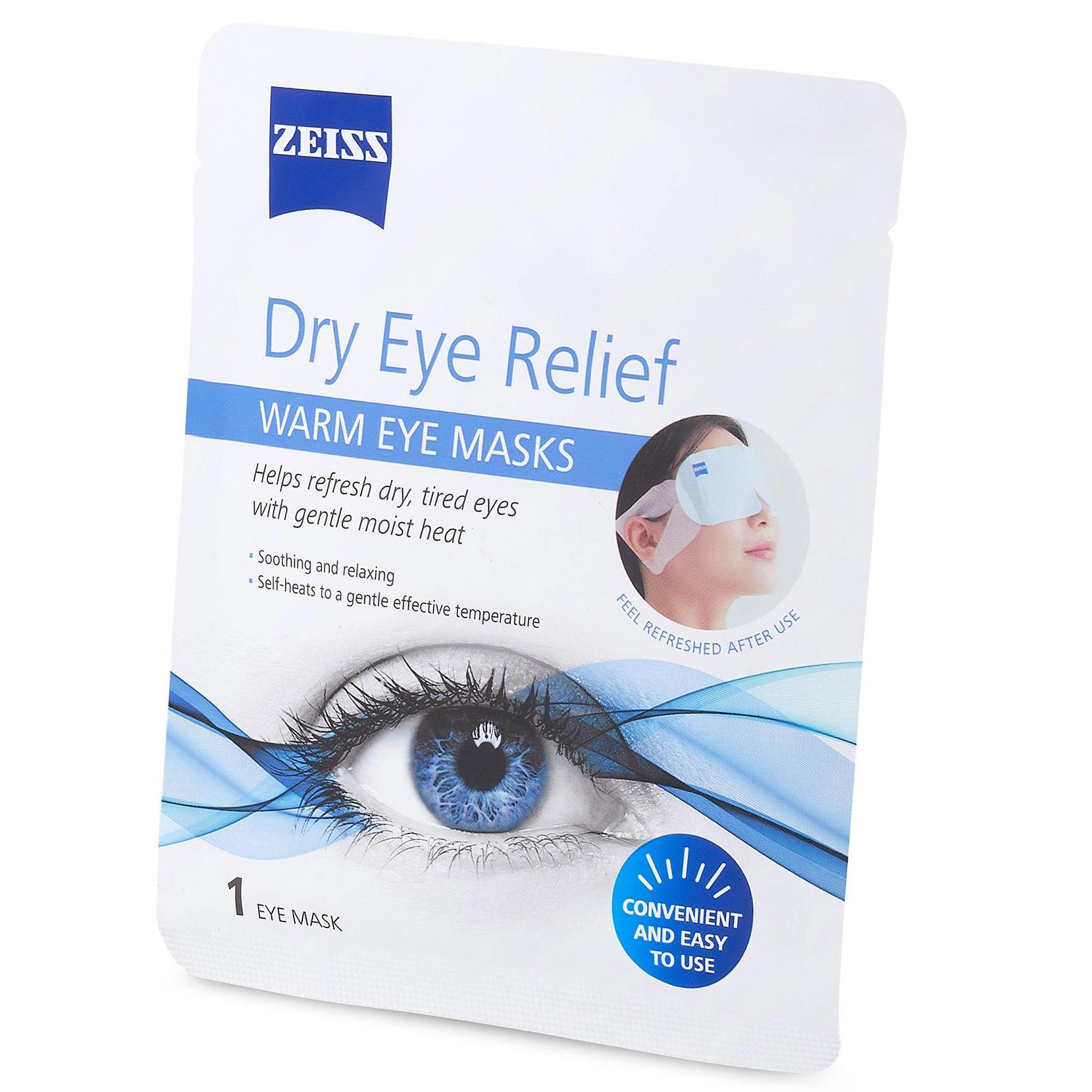 Embalaje de ZEISS Warm Eye Mask.